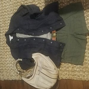 Linen jacket by C&c California